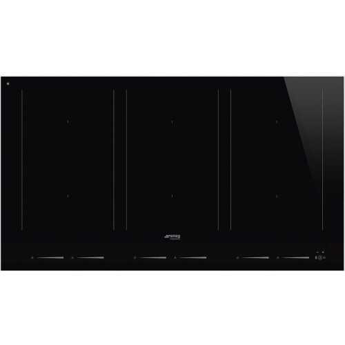 Smeg Linea SIM1963D - Ingebouwd Inductiekookplaat - 6 zones - Zwart 90 cm Tweedehands
