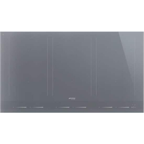 Smeg Linea SIM1963DS - Ingebouwd Inductiekookplaat - 6 zones - Zilver 90 cm
