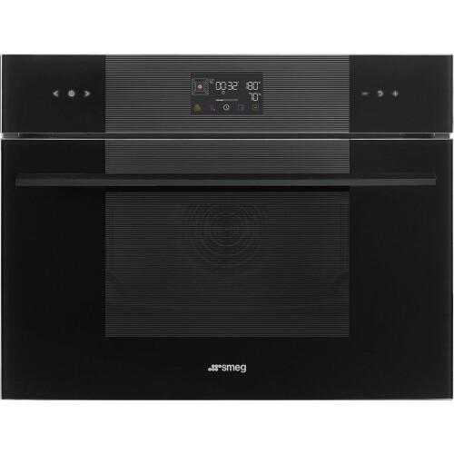 Smeg Linea SO4102S3B3 - Oven 3000 W 41 l 12 kookprogramma's - Zwart Tweedehands