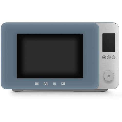 Smeg MOC02SBMEU - Combi-magnetron - Airfry 25 programma's - Storm Blue Tweedehands