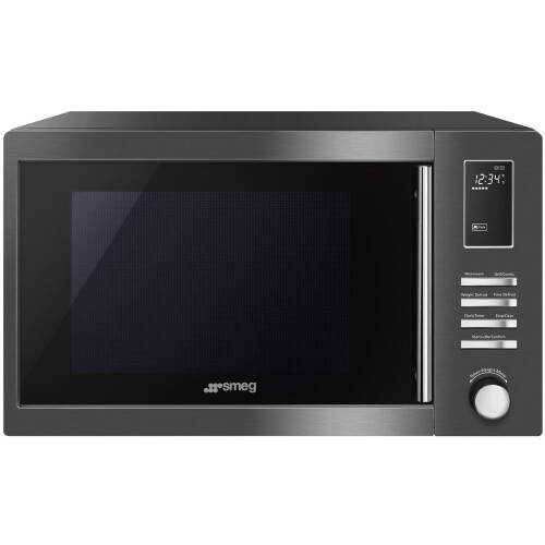 Smeg MOE25B - Solo-magnetron 25L 900W - Grill 1000W - Grijs Tweedehands