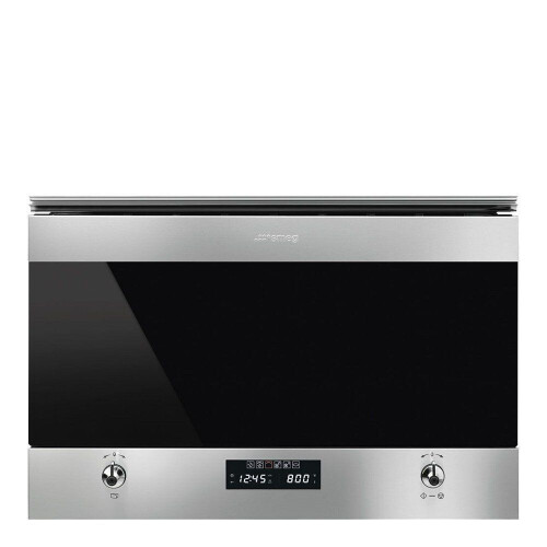 Smeg MP322X1 - Inbouw magnetron - Grill - Roestvrijstaal Tweedehands