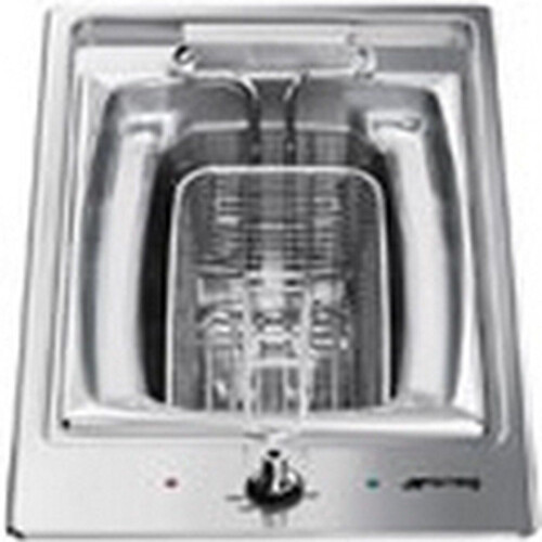 Smeg PGF30F - Frituurpan - Inhoud 3.6l - Regelbare thermostaat - Beveiliging oververhitting - Inox kuip Tweedehands