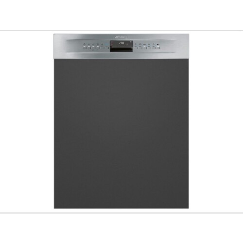 SMEG PL234CXDE - Vaatwasser - Half geïntegreerd - DryAssist+ AutoOpen - RVS