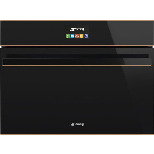 Smeg SF4604VCNR1 - Combi-stoomoven - 41 liter - Zwart