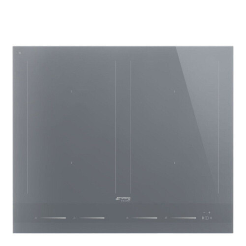 SMEG SIM1643DS - Inductiekookplaat'Linea'- 4 kookzones 2 MultiZones - Grijs