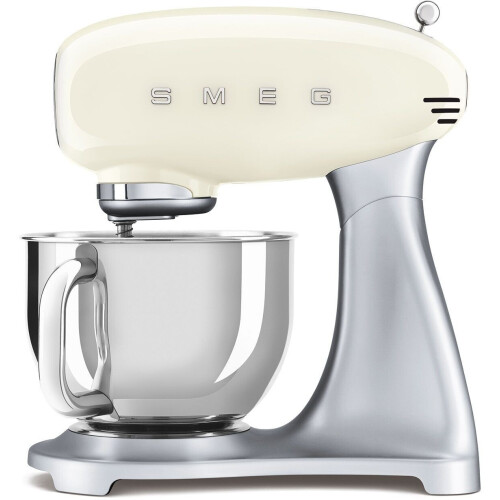 Smeg SMF02CREU - Keukenmachine - 800W - 4,8L RVS mengkom - Crème
