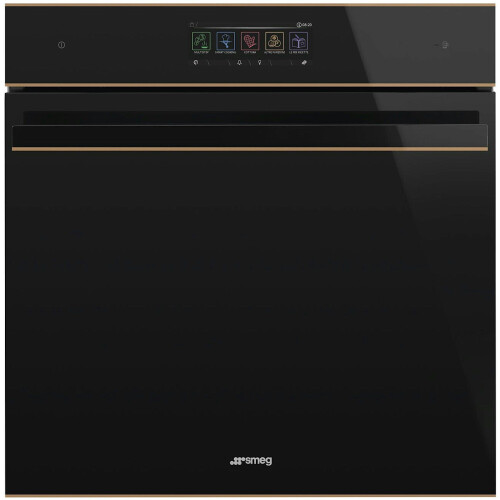Smeg SO6606WAPNR - 3-in-1 oven - 100% stoom WIFI 68L - Zwart glas / Koper