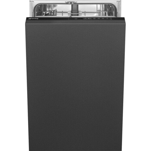 Smeg ST4512IN - Inbouwvaatwasser - 45 cm - 9 couverts - Zwart