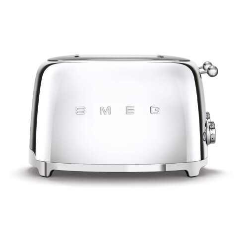 Smeg TSF03SSEU - Broodrooster - 2000W 4 sleuven 6 bruining-niveaus - Chroom Tweedehands