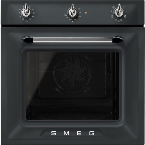 Smeg Victoria SF69M3TNO - Elektrische oven - Grill Oven-ontdooifunctie - Zwart