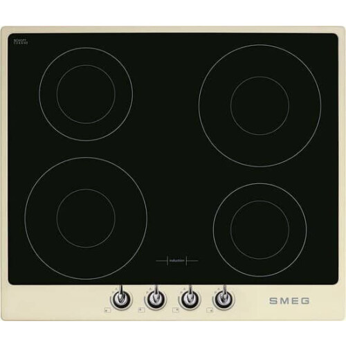 Smeg Victoria SI964PM - Ingebouwd Inductiekookplaat - 4 zones - Crème 60 cm