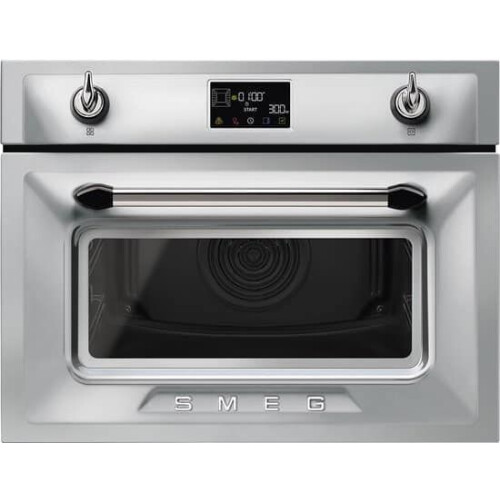 Smeg Victoria SO4902M1X - Inbouwoven 40 l 3100 W - Soft close deursysteem - AirFry - Roestvrijstaal