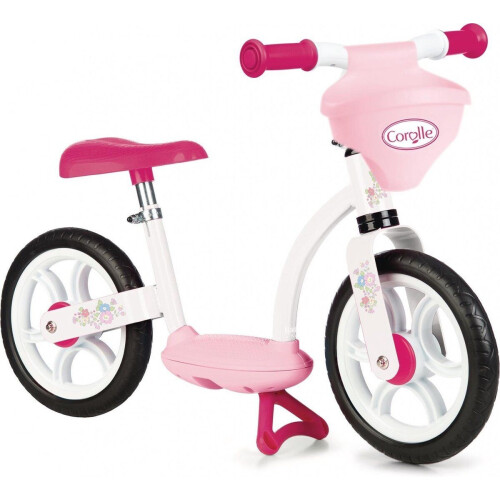 Smoby Corolle Balance bike Comfort - Loopfiets - Verstelbaar zadel - Roze