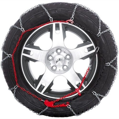 Pewag Nordic Star N74 ST - Sneeuwkettingen - 9 mm schakeldikte - Velgbescherming inbegrepen