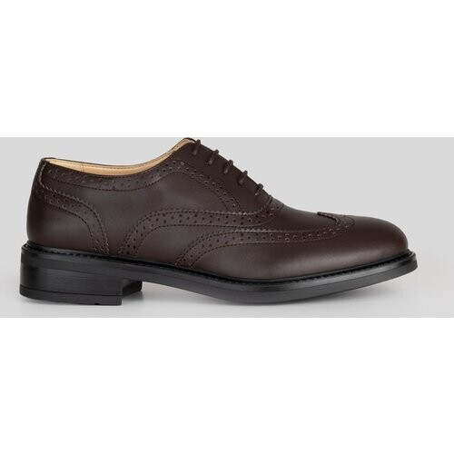 Solari Milano dames vegan Oxford-Brogue Bruin Tweedehands