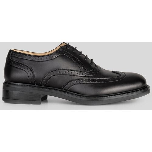 Solari Milano dames vegan Oxford-Brogue Zwart Tweedehands