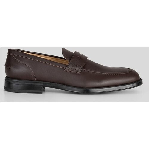 Solari Milano mannen vegan Loafer Bruin Tweedehands