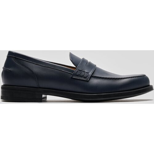 Solari Milano mannen vegan Loafers Vegan Loafer Heren Marineblauw Tweedehands