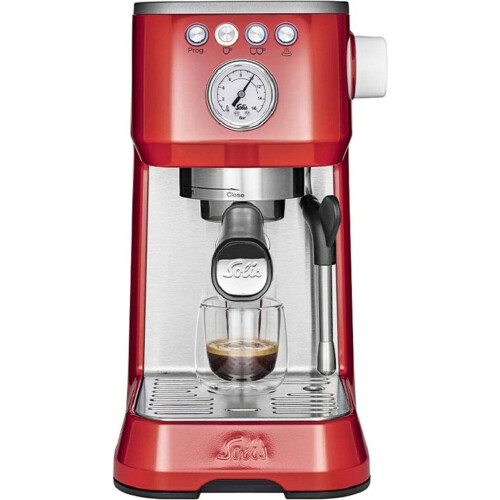 Solis Barista Perfetta Plus 1170 - Pistonmachine - 16 bar druk - Rood
