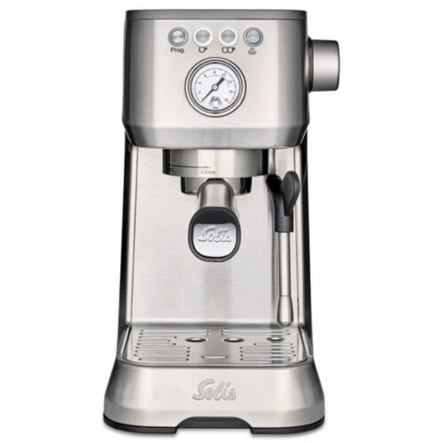 Solis Barista Perfetta Plus - Pistonmachine - 15 bar druk - RVS Tweedehands