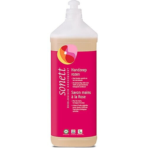 Sonett Handzeep - Rozen 1L Tweedehands