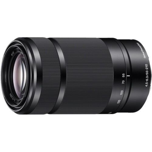 Sony 55-210mm - Zoom Lens - Optische stabilisatie - Zwart Tweedehands