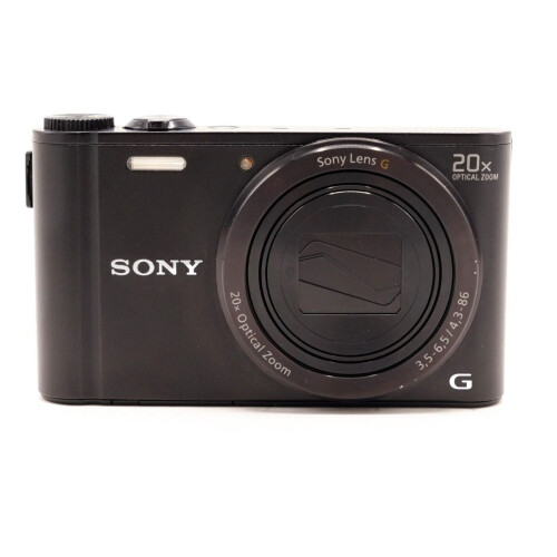 Sony DSC-WX300 - Compactcamera - Occasion - Uiterlijke staat 8,5 - Glaswerk 10 - Technische staat 10