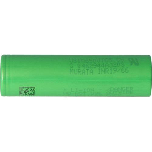 Sony Konion US18650VTC5 - 2600 mAh, 3,6 V - 3,7 V min. 2500mAh typ. 2600mAh maximale 30A stroomlevering (platte bovenkant) inclusief batterijbeschermingsdoos