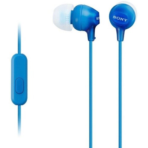 Sony MDR-EX15AP - In-ear oordopjes - Microfoon - Blauw