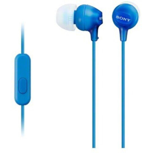 Sony MDR-EX15AP - In-ear oordopjes - Neodymium-drivers - Blauw