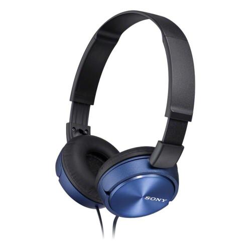 Sony MDR-ZX310AP - On-Ear Koptelefoon - 30 mm Neodymium Drivers - Blauw