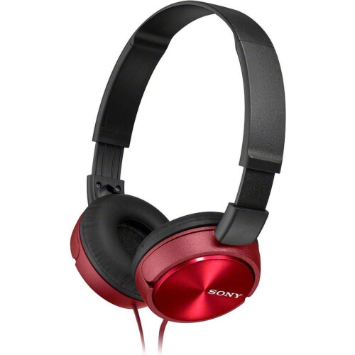 Sony MDR-ZX310AP - On-ear koptelefoon - 30 mm neodymium-drivers - Rood Tweedehands