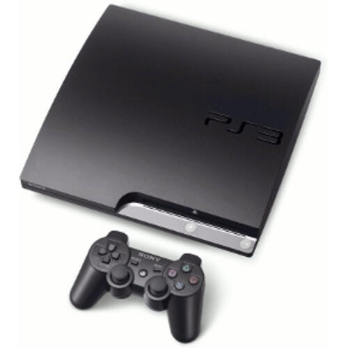 Sony PlayStation 3 slim 320GB - incl. draadloze controller - zwart Tweedehands