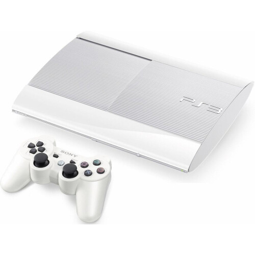 Sony PlayStation 3 super slim 500 GB - incl. draadloze controller - wit