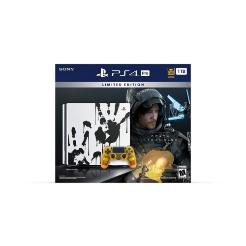 Sony PlayStation 4 Pro 1000GB - Wit - Limited edition Death Stranding PS4 Pro Bundle