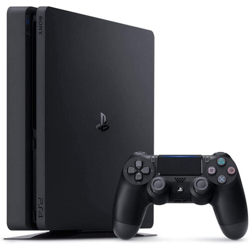 Sony PlayStation 4 slim 500GB - incl. draadloze controller - zwart