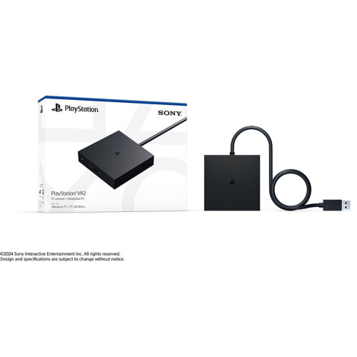 Sony PlayStation VR2 - PC adapter - Toegang tot SteamVR™ - Zwart Tweedehands