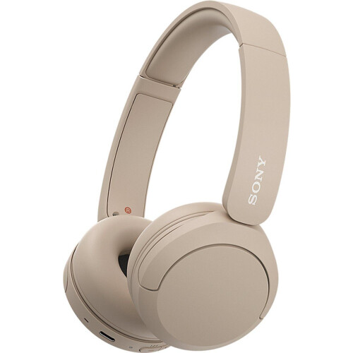 Sony WH-CH520 - Draadloze On-Ear Koptelefoon - 50 uur batterijduur - Beige