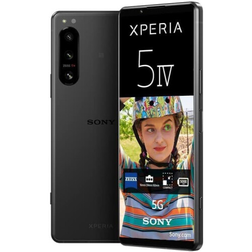 Sony Xperia 5 IV - Smartphone 5G - 6,1 inch OLED 4K HDR 120 Hz - Zwart Tweedehands