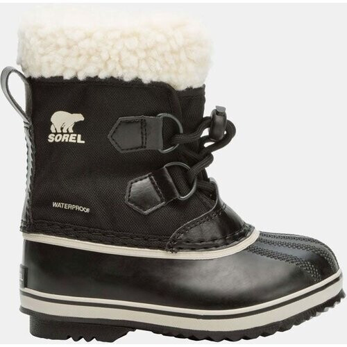 Sorel Childrens Yoot Pac Nylon Snowboot Kind Zwart Tweedehands
