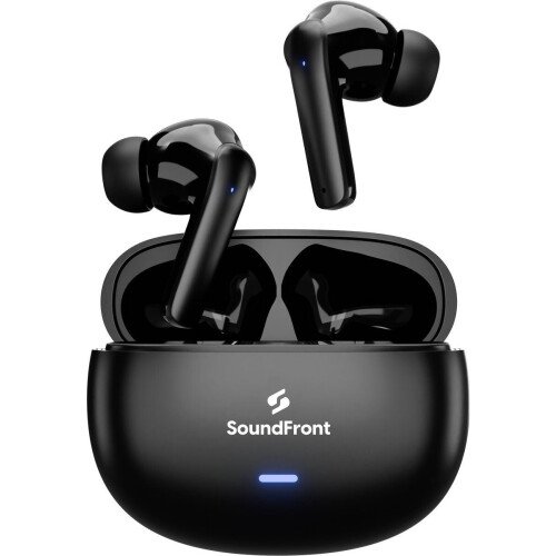 Soundfront Ultimate Draadloze Oordopjes - Bluetooth Oortjes - 26dB Active Noise Cancelling - Oortjes draadloos - Geschikt voor Smartphones&Lapto Tweedehands