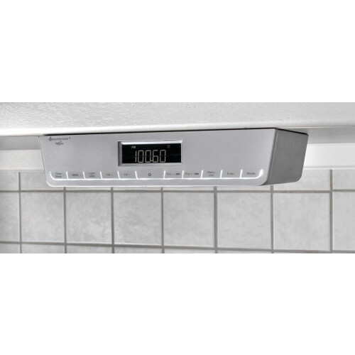 Soundmaster UR2016SI - Keukenradio DAB+/FM met klok en timer - Zilver Tweedehands