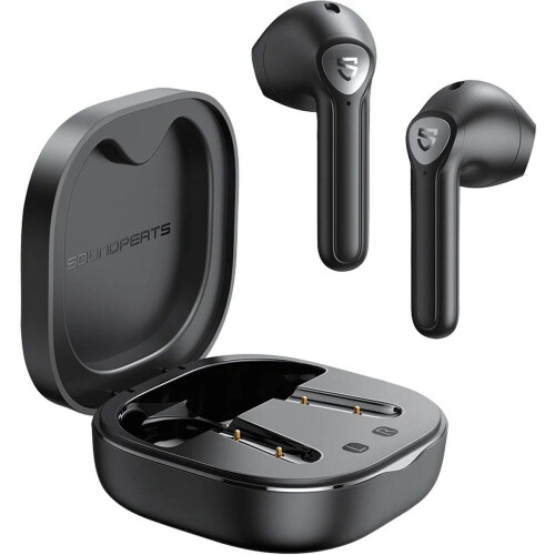 SOUNDPEATS TrueAir 2 - Draadloze Bluetooth Oortjes - Noise Cancelling - Zwart Tweedehands