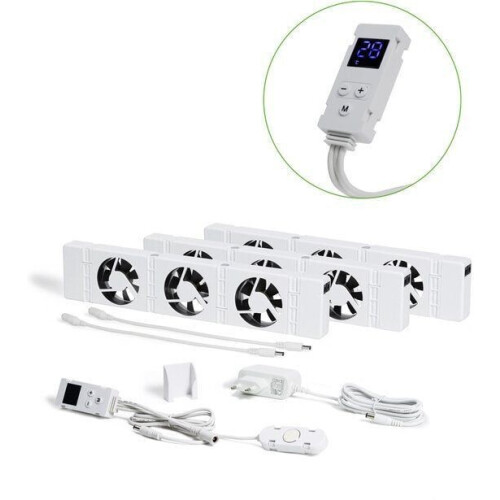 SpeedComfort Radiator Ventilator - Trio Set (3x) - Sneller Verwarmen - Tot 22% Gasbesparing