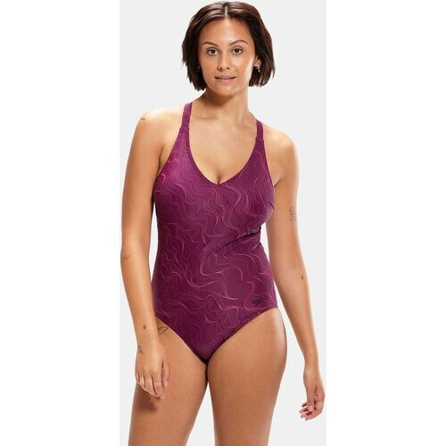 Speedo Lexi Printed Shaping 1P Badpak Rood Tweedehands