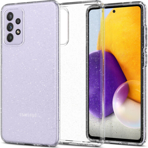 Spigen Galaxy A72 - Liquid Crystal Hoesje - Schokabsorberend - Transparant Tweedehands