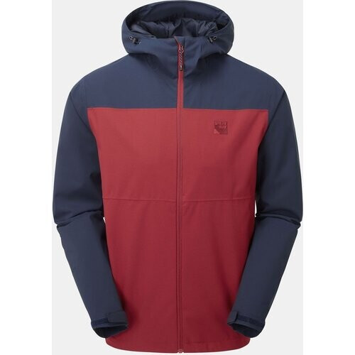 Sprayway Dagda Hardshell Jas Donkerblauw/Bordeaux / Kastanjebruin Tweedehands