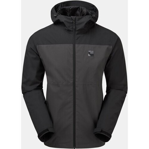 Sprayway Dagda Hardshell Jas Zwart/Middengrijs Tweedehands