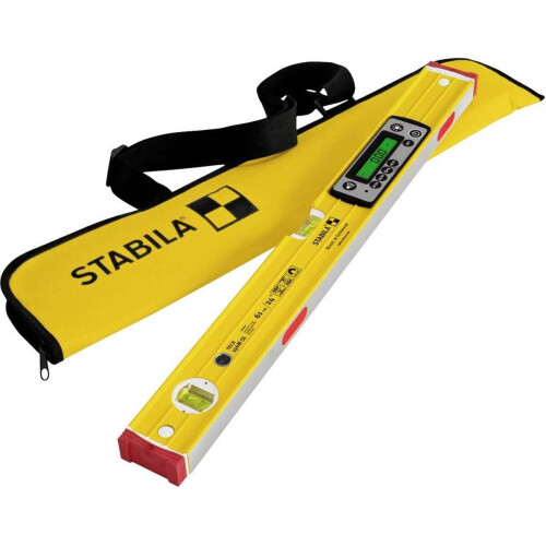 Stabila TECH 196M DL 19823 - Digitale waterpas - 2 digitale displays met verlichting en akoestische doelgeleiding - 61 cm